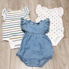 gap baby ロンパース3点セット