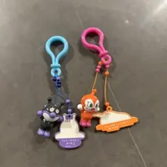 ばいきんまん、ドキンちゃん　ストラップセット