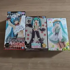 初音ミク フィギュア 3点セット まとめ売り