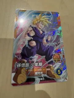 ドラゴンボールスーパーダイバーズ 孫悟飯：少年期 AP3-010 SR - メルカリ