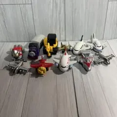 飛行機おもちゃセット 11個