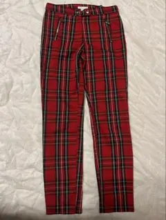 H&M タータンチェックパンツ　美品　レア