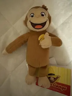 おさるのジョージ ミニぬいぐるみ バナナ