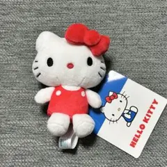 ~新品タグ付き~ ハローキティ マスコット カラフルver 赤