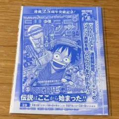少年ジャンプ 33号 ワンピースカード モンキー Dルフィ プロモカード