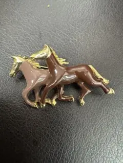 ☺︎ ブローチ　ウマ