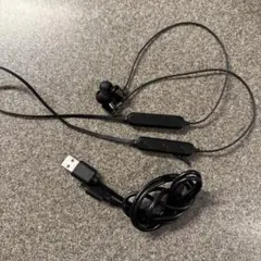 ワイヤレスイヤホン USB Type-C充電 ブラック