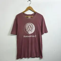 GRATEFUL DEAD Tシャツ ワーゲンパロディ フェード レッド バンド