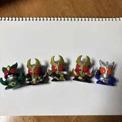 仮面ライダーアギト フィギュア 5体セット(アギト、ギルス、G3)