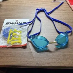 SWANS 競泳用ゴーグル スイミングゴーグル用替えゴム セット 値下げ依頼⭕️