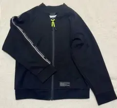 THE SHORT K ブラックパーカー 130