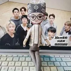 ワイヤー 30cm ミンハオ ぬいぐるみ セブチ SEVENTEEN 1111②