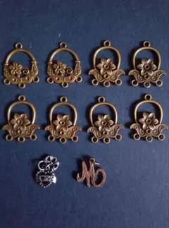 合金チャーム　10個セット