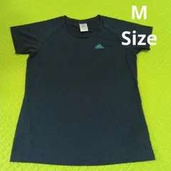 アディダス　半袖　Tシャツ　ネイビー　レディース　Mサイズ　クライマライト