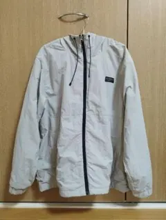 ナイロンジャケット ライトグレー