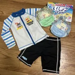 アンパンマン 水着 ラッシュガード 90センチ