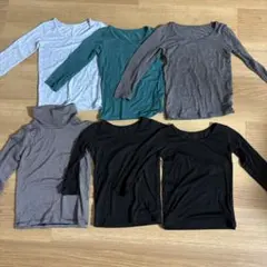 UNIQLO 長袖シャツ ヒートテック6枚セット