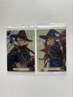ツイステ ウエハース カード カリム ジャミル スカラビア