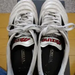 Mizuno Morelia サッカーシューズ ホワイト　25.5センチ