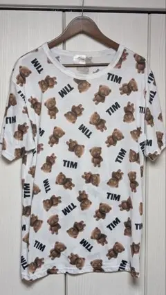 ユニバーサルスタジオ　ティム　TIM 総柄Tシャツ XL　USJ