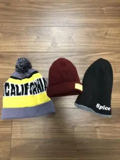 ニット帽　セット