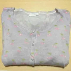 E hyphen×AMO さくらんぼカーディガン