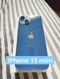 Apple iPhone 13mini ブルー 本体　箱付き