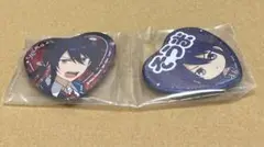 一番くじあんスタ！～追憶セレクションメモリアル～H賞ハート型缶バッジセット 颯馬