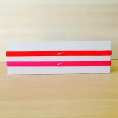 nike ヘアバンド ピンク×レッド 二本セット！