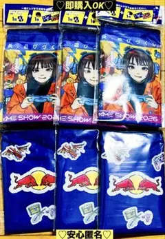 【新品❤️未使用】レッドブルエナジードリンクオリジナルポーチ⭐️小物6個セット