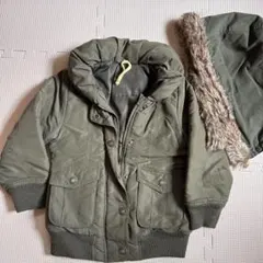 オリーブグリーン ジャケット 110cm