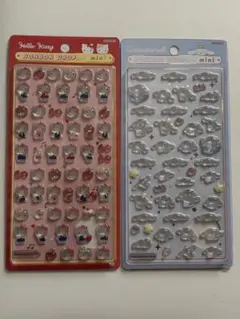 ハローキティ・シナモロール ボンボンドロップミニシールセット