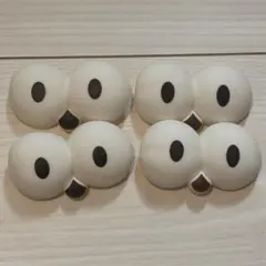 即購入歓迎！ クロックスアクセサリー　ジビッツチャーム ぷっくりめだま4個セット