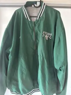 Reebok 緑　スタジャン