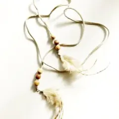 アクセサリー ベルト 羽 フェザー 飾り ファッション 小物