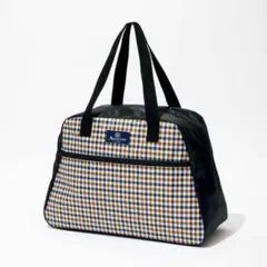 GLOW 2026年3月号【付録】 [アクアスキュータム] 大容量ボストンバッグ