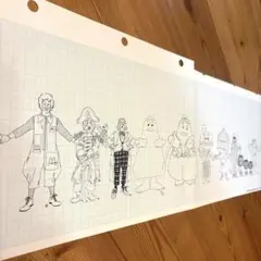 80年代　マクドナルドランド　キャラクター　ブループリント　ポスター　アメトイのサムネイル