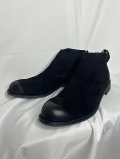 PADRONE バックジップ スエードブーツ ブラック 26cm 41のサムネイル