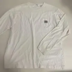 BEN DAVIS ホワイト長袖Tシャツ L