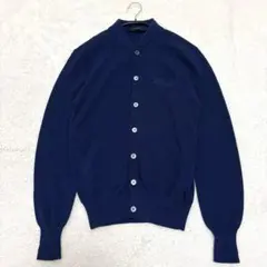 ザノーネ　スキッパーニット　ダークネイビー ハイゲージ　46 ザノーネ スキッパーニット ダークネイビー ハイゲージ 46 | Mercari