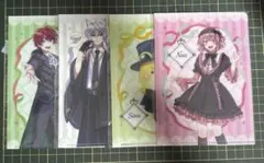 カラフルピーチビジュアルクリアファイルキャンディ