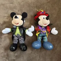 ミッキーマウス ハロウィン ぬいぐるみバッチ 2体セット