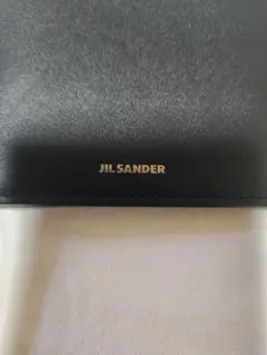 美品です！JIL SANDER ブラック 二つ折り財布