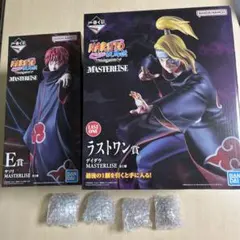 新品 NARUTO 이치방쿠지 サソリ デイダラ 起爆粘土 E賞 F賞 ラストワン