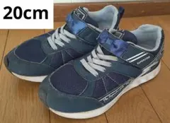 ★SUPERSTAR★スニーカー★20cm★ネイビー★リボン付き★スーパースター