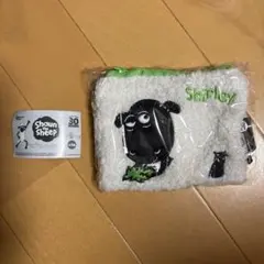 ひつじのショーン もこもこスクエアポーチ