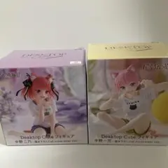 五等分の花嫁 Desktop Cute フィギュア 中野一花 中野ニ乃 セット