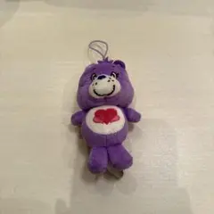ケアベア マスコットストラップ パープル