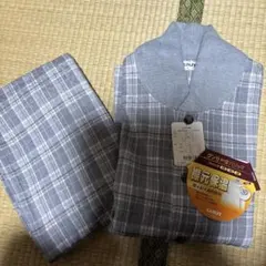 GUNZE グレー 長袖パジャマ L