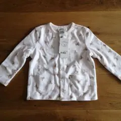 ラルフローレン　クマ柄カーディガン80〜 85サイズ　リバーシブル